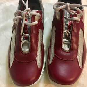 PRADA Fashion Sneakers Size 37.5 / Women’s 7.5